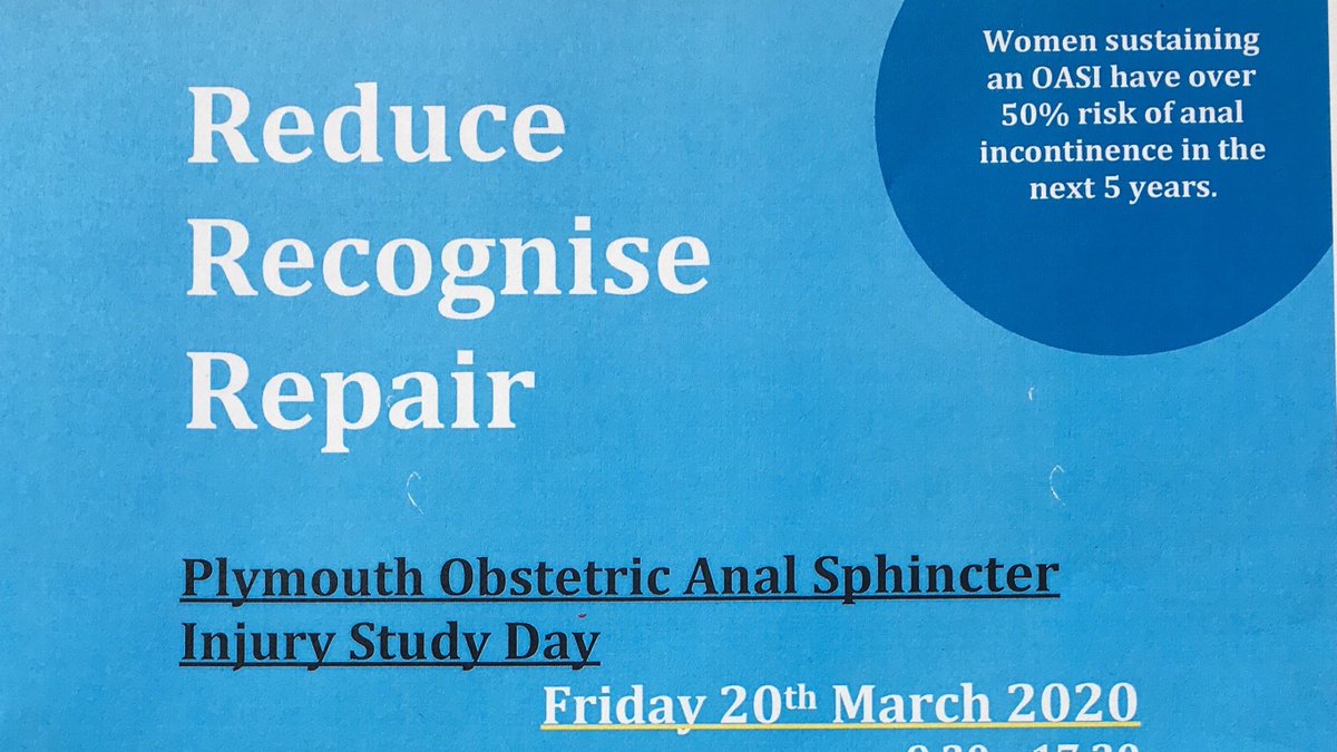 Calling all southwest midwives keen to reduce perineal tears, improve recognition &amp; aid repair/recovery. Book via eventbrite link below @PlymouthMIDSOC <a href="/BirthTruro/">TruroBirthCentre</a> <a href="/MaternityRde/">RD&E Maternity</a>  <a href="/uopmas/">uopmas</a> <a href="/MidwivesRCM/">Royal College of Midwives 💙</a> <a href="/RCMCornwall/">Royal College of Midwives- Cornwall Branch</a> <a href="/UWEMidwifery/">UWEMidwifery</a>  <a href="/BirthTrauma/">BirthTrauma</a> 
eventbrite.co.uk/e/plymouth-obs…