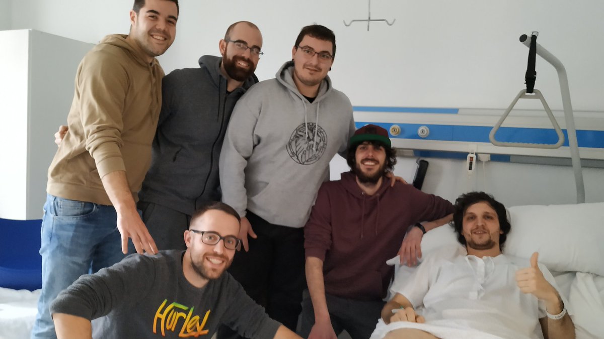 CB_Kolabide's tweet photo. Nuestro capitán fue operado ayer y todo ha salido perfecto. Contado los días para tenerte de vuelta @GaizkaLarraona!!! https://t.co/L6AlFOr3cl