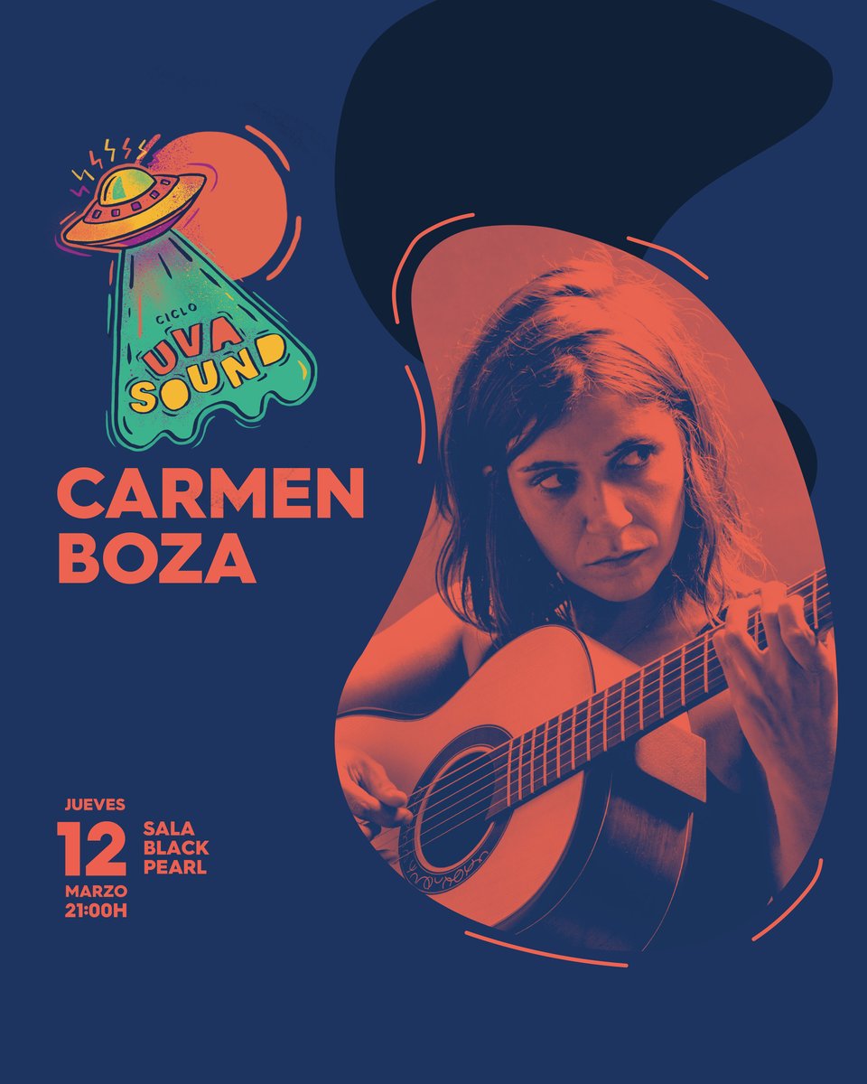 🎵Las canciones de <a href="/holamellamoboza/">Carmen Boza</a> inspiran y hacen conectar con uno mismo. Ven a disfrutar de su música el 12 de marzo en la <a href="/SalaBlackPearl/">BlackPearlClub</a>

👉 Entradas: bit.ly/2TfzBQm

#UVASOUND #AQueSuenaBien