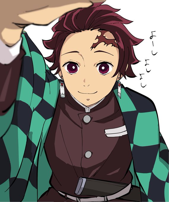 sancon🚑さんがTwitterに投稿した竈門炭治郎(鬼滅の刃)のイラスト。