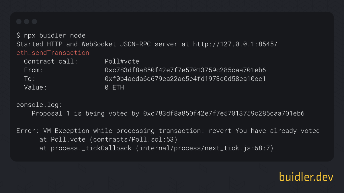 NomicFoundation's tweet photo. Making Solidity stack traces and console.log even more useful

https://t.co/x0M4VKtsP5 https://t.co/RW2VuGdnAx