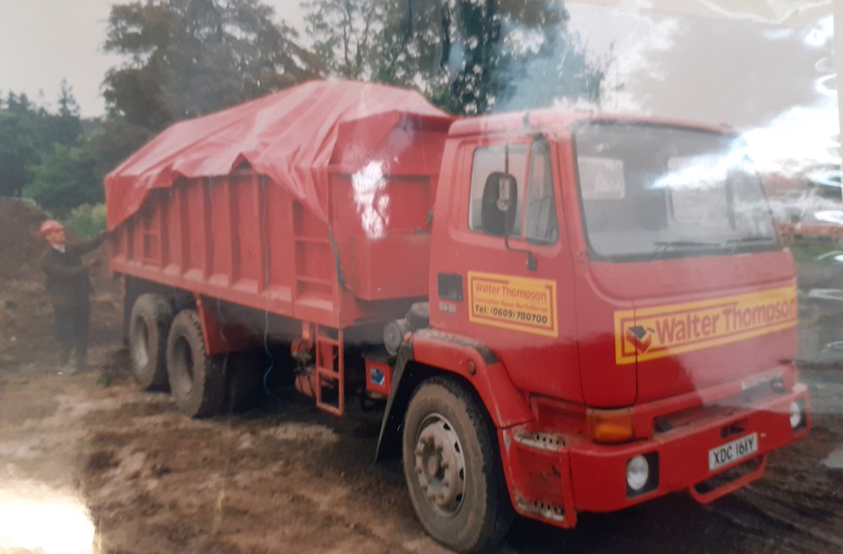 Look what was found yesterday at Applegarth School here in Northallerton!  Two fabulous photographs taken mid 90's of WT's old Wagon amongst many other things in a time capsule that they opened.  #timecapsule #1920s #lovenorthallerton #loveconstruction #ThrowbackThursday