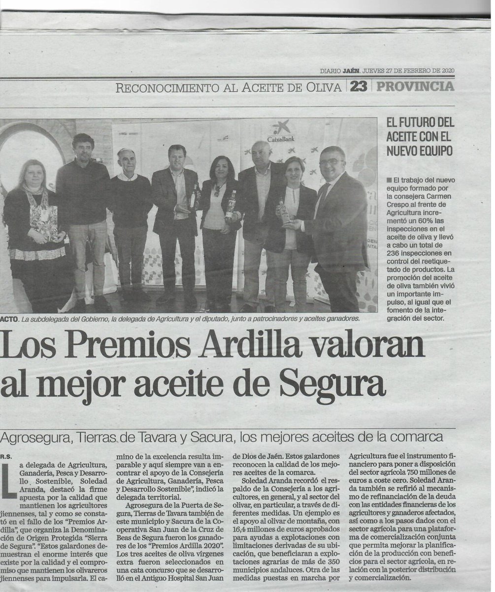 DOP Sierra de Segura tweet media