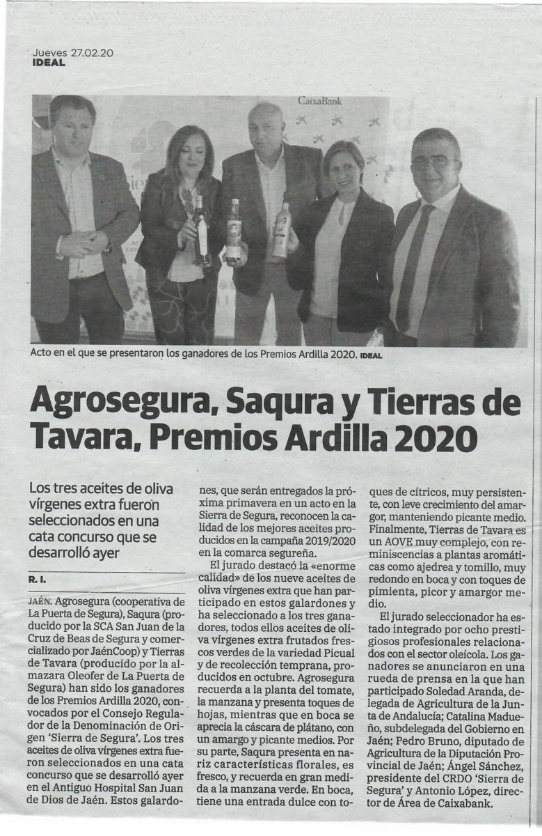 DOP Sierra de Segura tweet media