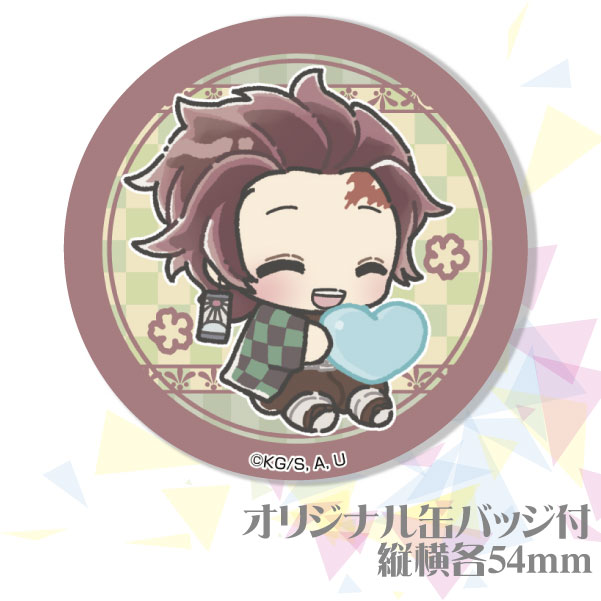 ホワイトデー プリロール 鬼滅の刃 缶バッジ