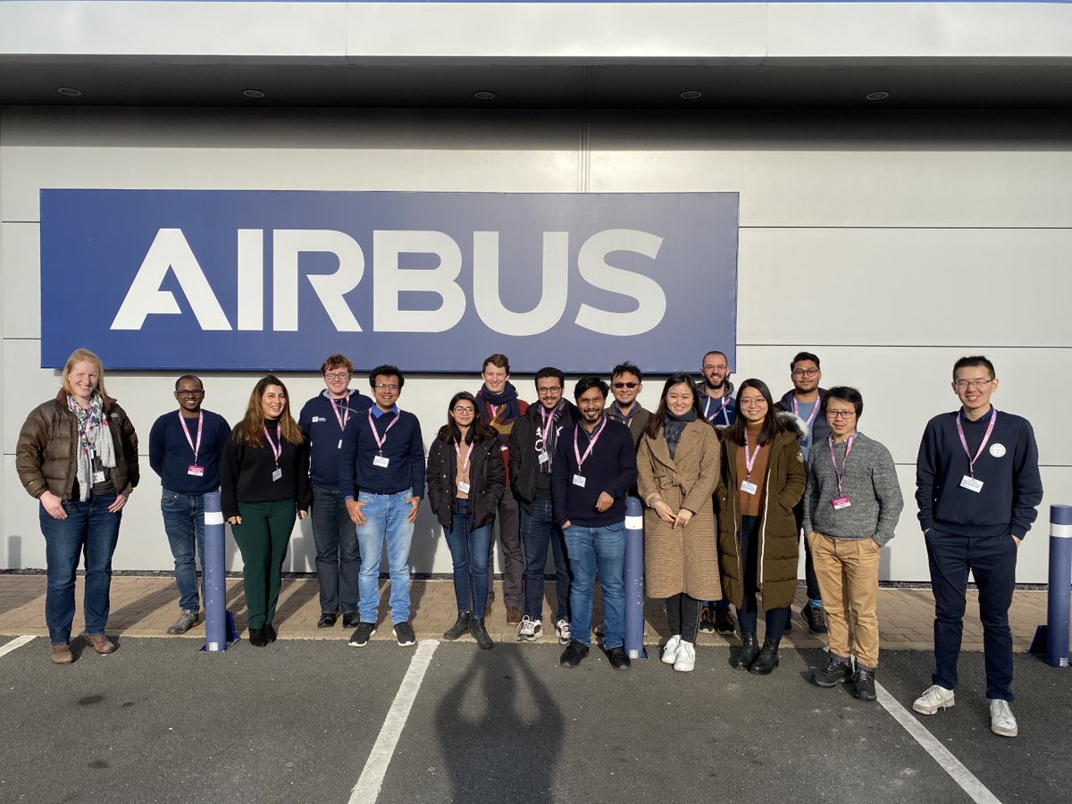 IAT_HelenThomas's tweet photo. Our MSCActions project, INNOVATIVE had a fantastic visit to Airbus Broughton yesterday learning about A350 wing manufacture - the factory tour was incredibly interesting! @UoNAerospace @UoNINNOVATIVE @MSCActions  thanks @AirbusintheUK https://t.co/PmWRJFIL5v