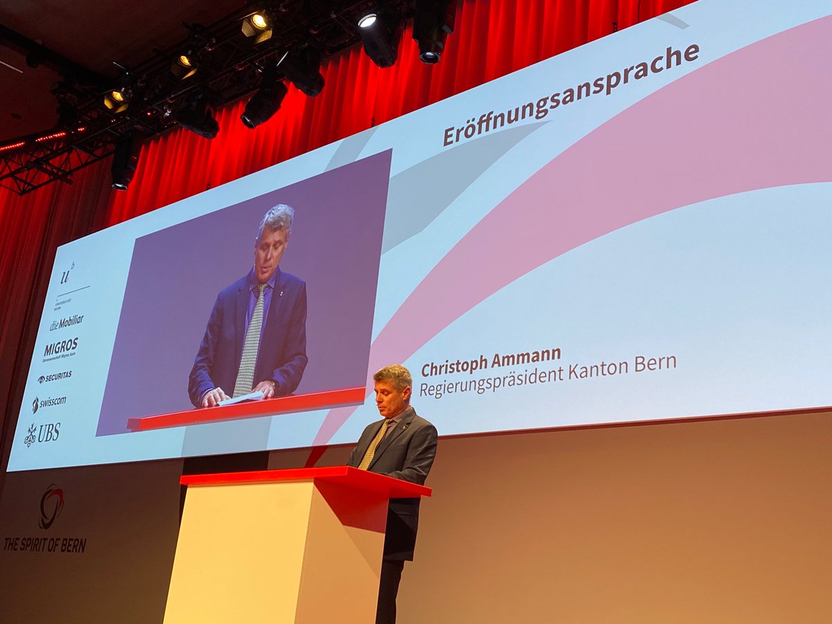 Regierungspräsident Ammann eröffnet den Spirit #TSOB20
