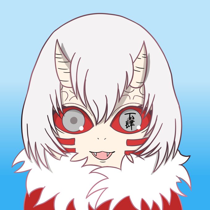 遊者カノンさんがTwitterに投稿した零余子(鬼滅の刃)のイラスト。