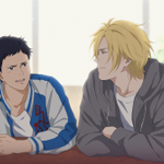 バナナフィッシュのボス、アッシュとシンのイラストが尊い!