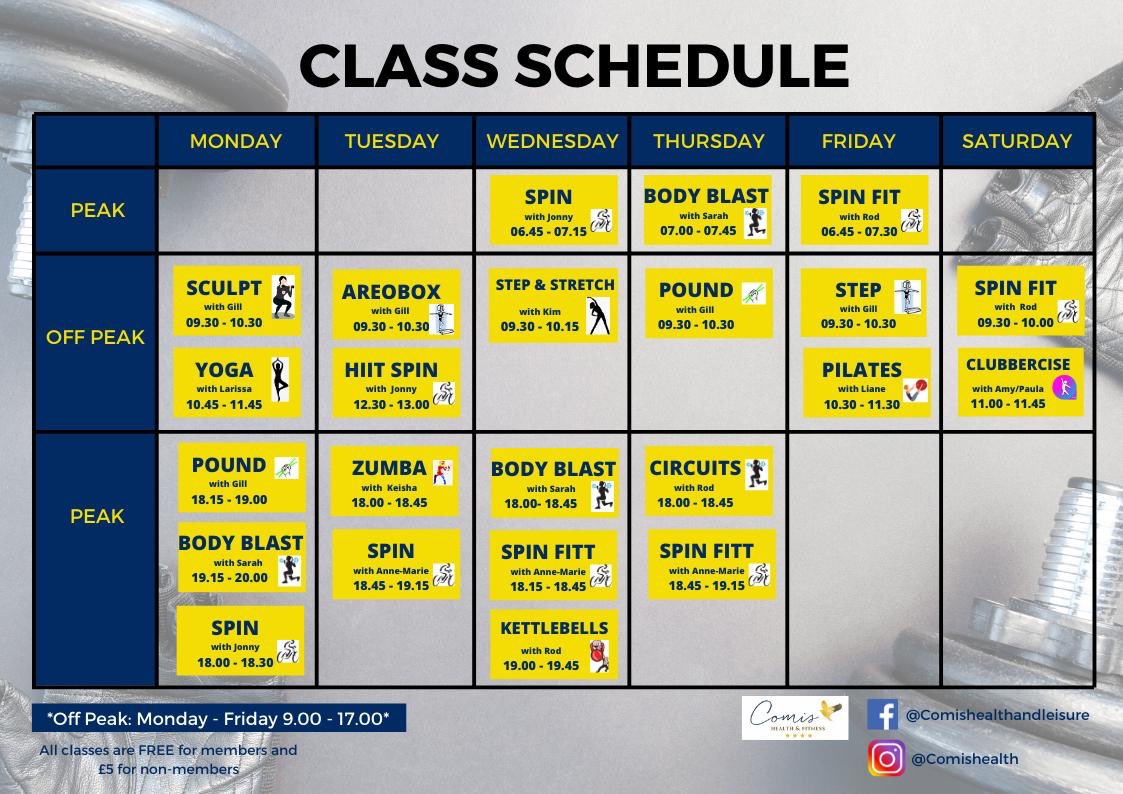 ComisHealth's tweet image. New March class timetable-

#isleofman #gym #fitness #health