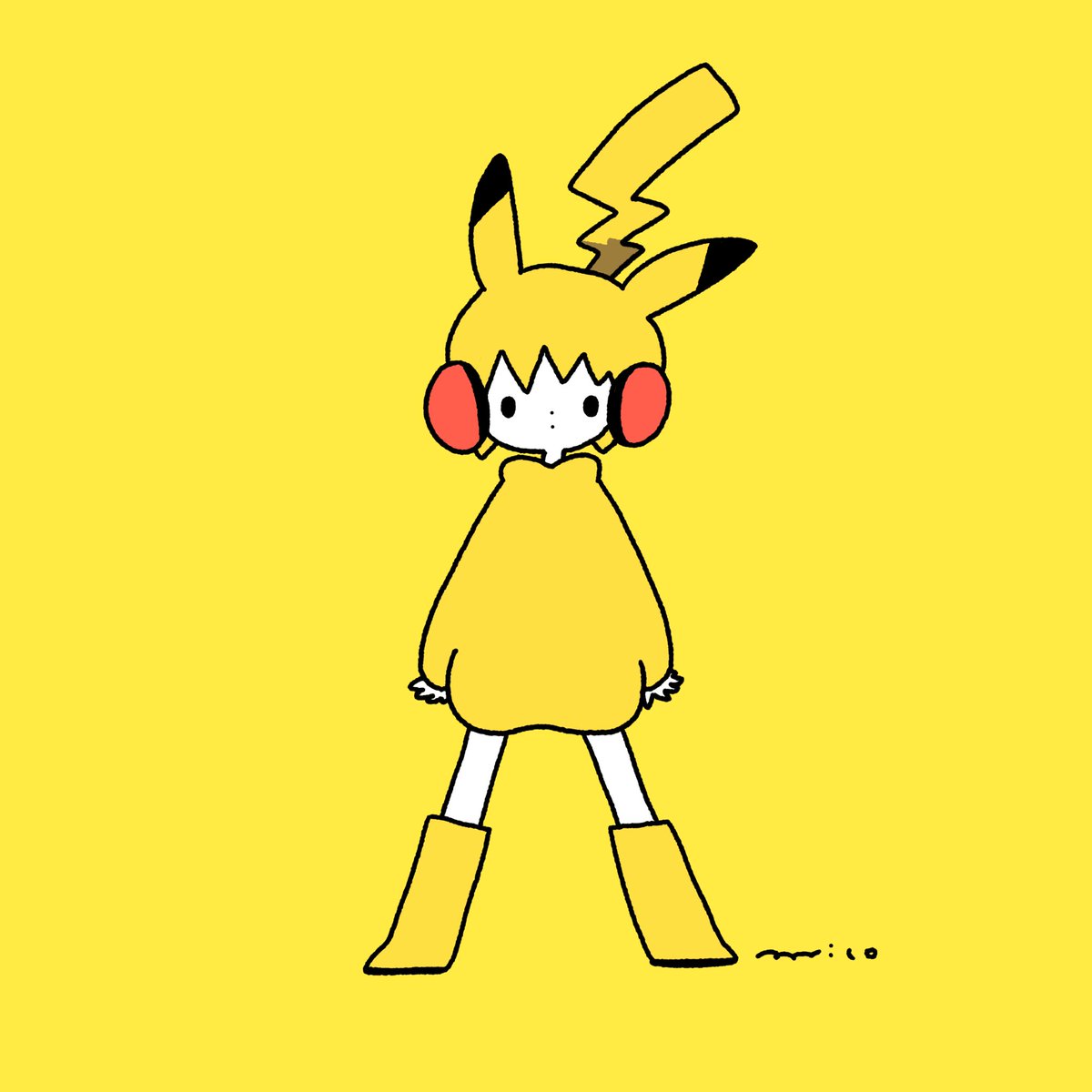 「⚡️⚡️⚡️

#PokemonDay 」|paricoのイラスト