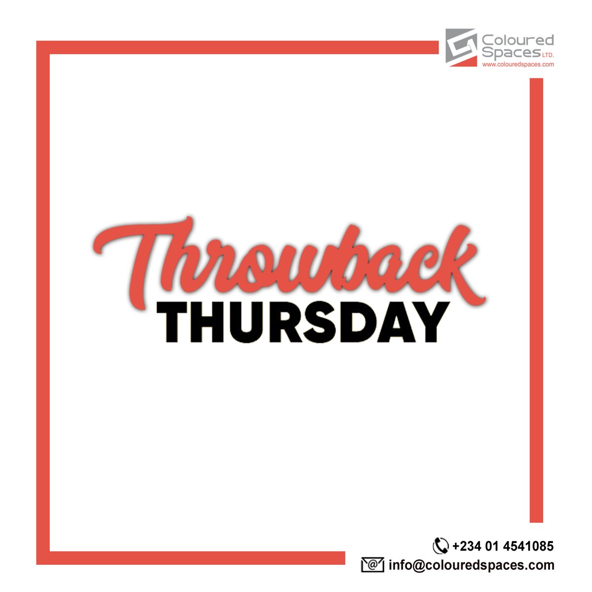 colouredspaces's tweet image. Let&apos;s take you some years back... #colouredspaces #throwbackthursday #corporategifts #promotionalproduct #promotionalitems