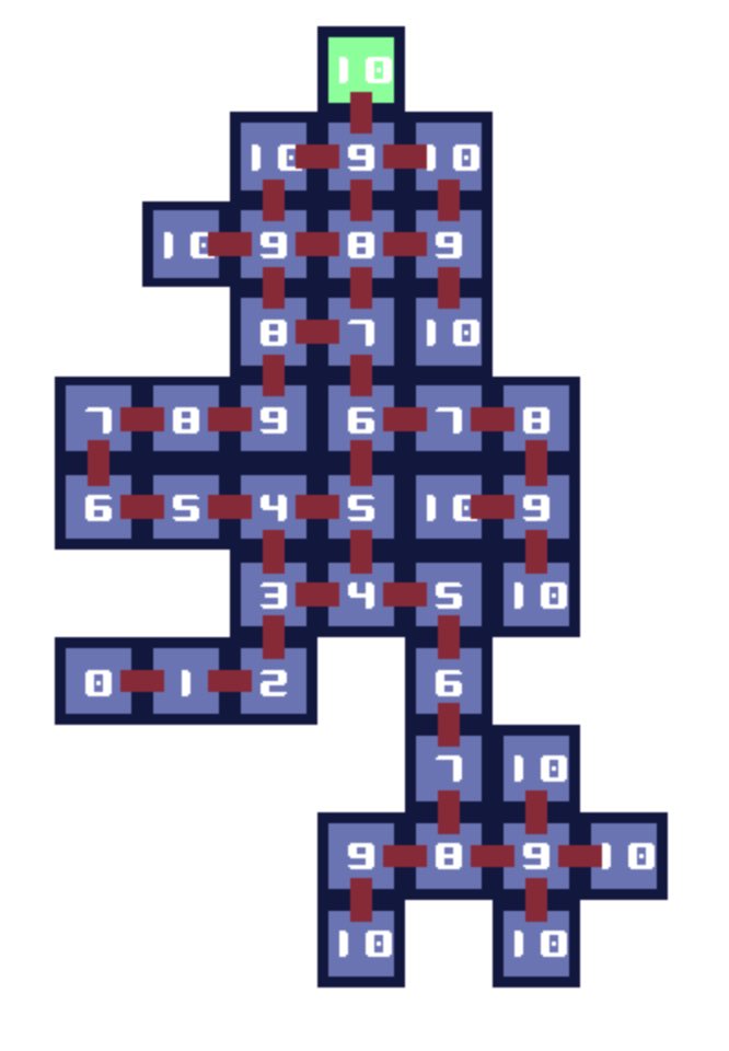 Some more #gamedev - here first results for upcoming #roguelike game dungeon generation