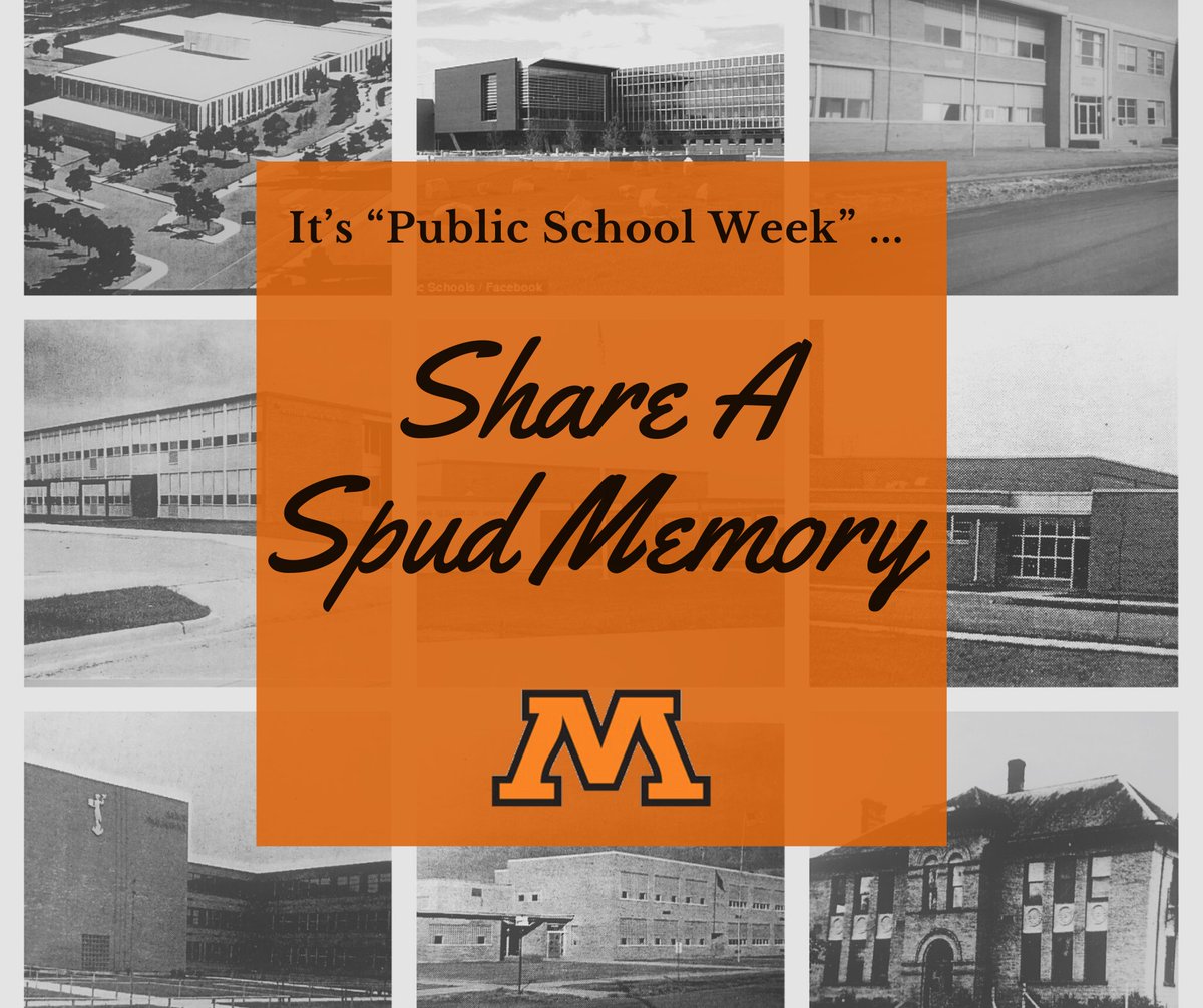 February 24 - 28 is Public Schools Week. Moorhead Area Public Schools is proud to serve this community. Comment below with your favorite Spud Memory! #HonoringOurTradition