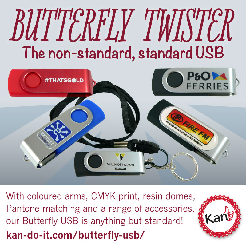 Don't limit yourself to ordinary! 

Get a #USB that makes an impression on your client, and their customers!

There are tons of options for our Butterfly USB so take a look at the details &amp; options here: bit.ly/2VtJbCa

#PromotionalProducts #BrandedUSB #MarketingJoy