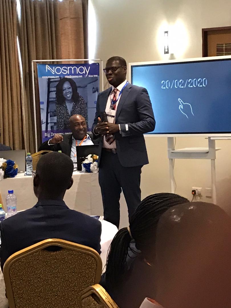 OMLAfrica's tweet photo. Mr. Eric Elewokor, Senior Analytics Data Scientist &amp; Solution Architect with SAP BI, BPC &amp; SAP HANA, speaking on “CFO of the Future – Proactive Digitalization” at the ongoing 1st Ghana CFO Summit
#GhanaCFOSummit #OMLAfrica #FinanceExperts #FutureofFinance #Fintech #Automation #AI https://t.co/m06ja6c241