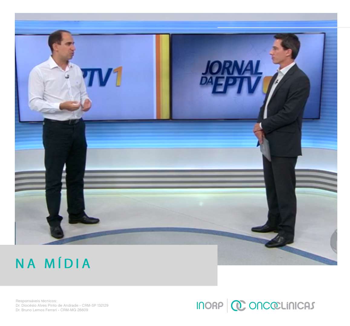 inorp's tweet photo. Falando sobre as estimativas de novos casos de câncer do INCA, Diocésio Andrade - oncologista e diretor técnico do InORP, unidade Oncoclínicas em Ribeirão Preto - participou do EPTV 1. Acesse: https://t.co/qFVHjAQSf3 #InORP #Oncoclínicas #RibeirãoPreto https://t.co/7Ub47j3HUN