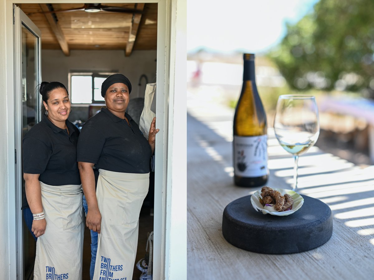 From Willem Hiele's thrice-cooked Jacopever to <a href="/kobusvd_merwe/">Kobus van der Merwe</a>'s eponymous bokkom butter, the #TwoBrothersFromAnotherSea event epitomised Strandveldkos and highlighted just why we should be so proud of our food heritage.

bit.ly/38a2H9v