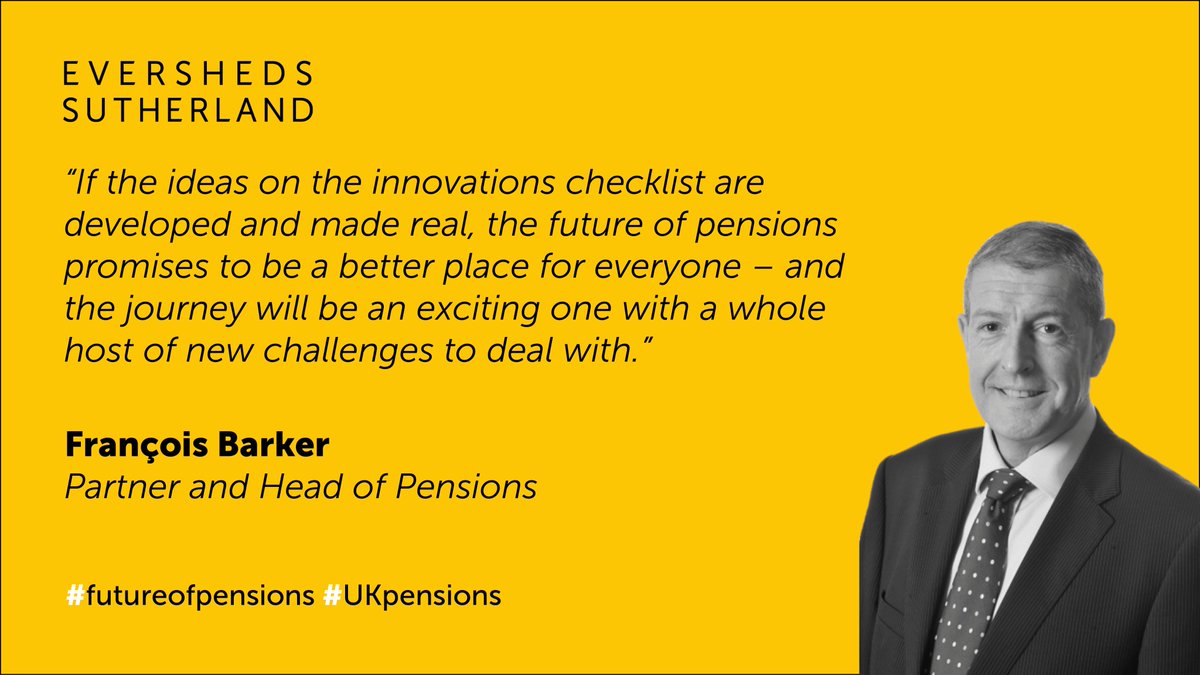 ESpensionlaw's tweet image. CLICK: bit.ly/2Tj9yYK @francoisbarker explores the four key themes from our Future of Pensions report in our latest @mallowstreet blog. Find all our blogs plus much more at bit.ly/3a7bXwj #UKpensions #futureofpensions