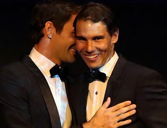 Yeah, our bond goes further back than the one I have with Novak or Andy. And for that reason I feel closest and most connected to Rafa.” - Roger Federer 