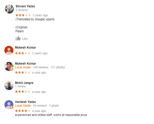 DriverIndiaTour's tweet photo. @GoogleSmallBiz 
We have flagged these irrelevant reviews multiple times and contacted your support center for these reviews. This is really important for @GoogleIndia to focus on fake reviews to make this platform more genuine. https://t.co/WshWaqm9aX