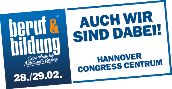 #BerufundBildung: Besucht uns morgen und Samstag (9-15 Uhr) an Stand 17 im #CongressCentrum in #Hannover!!!
Wir beantworten euch alle Fragen zu unserem #Studienangebot und helfen euch, die richtige Wahl zu treffen!