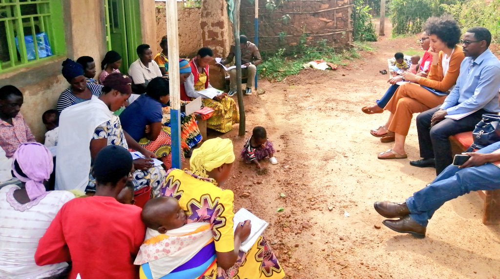Now Happening in <a href="/Gasabo_District/">Gasabo District</a>, Ms. Freya De Clercqu, Head of Department of Early Learning, Positive Parenting &amp; Child Protection at @ECD_Rwanda, our Program manager &amp; <a href="/umuhuzaorg/">Umuhuza Organization</a> reps visit our First Steps Parenting session. #EarlyChildhoodDevelopment #ECD  #FirstSteps