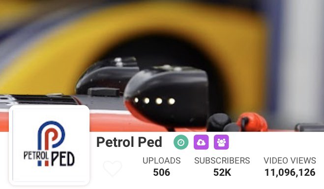 Wow. Hit 2 milestones on the same day 🙏🏻 11 million views and 52k Subs 👌 #petrolped <a href="/SocialBlade/">Social Blade</a> <a href="/ytcreators/">YouTube Creators</a> #11millionviews #52ksubs #thankyou
