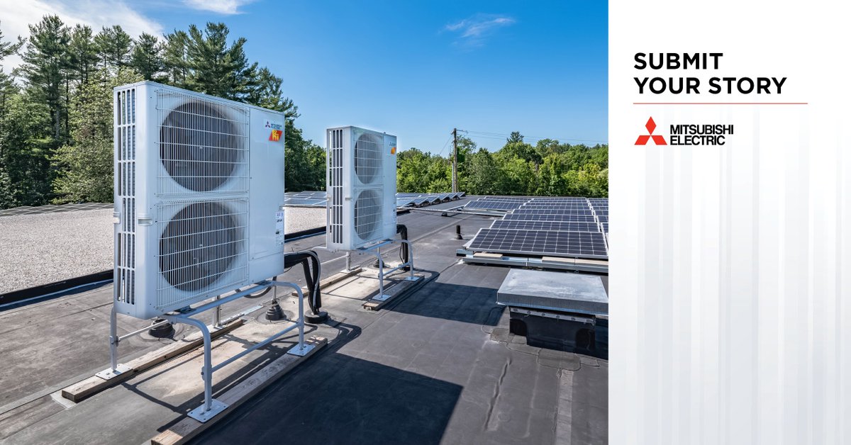 MitsubishiHVAC's tweet photo. We're looking for more cool applications of CITY MULTI® VRF systems and Zoned Comfort Solutions®. We may select your project to feature in a written or video story. https://t.co/jJUvfScAZY https://t.co/OAV6AYNZHp