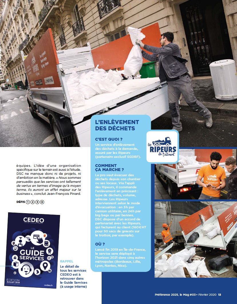 Les Ripeurs 📲 🚚 ♻️ tweet media