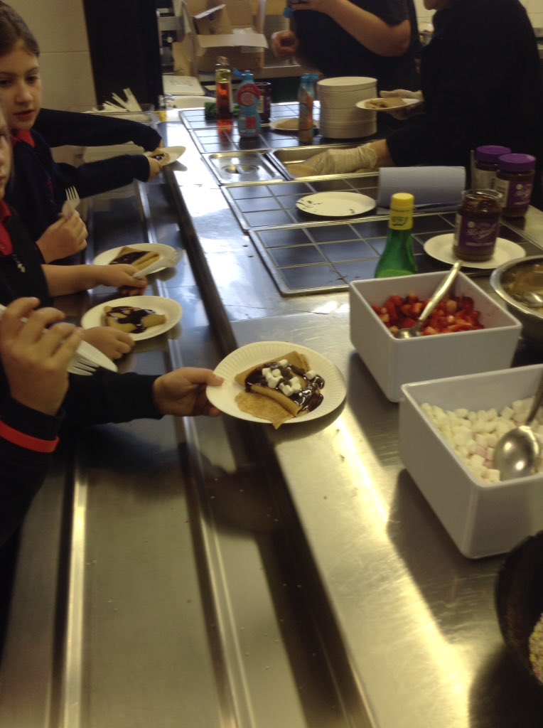 DisplayWBJS's tweet image. A great choice of toppings for the pancakes @WBJJuniorSchool