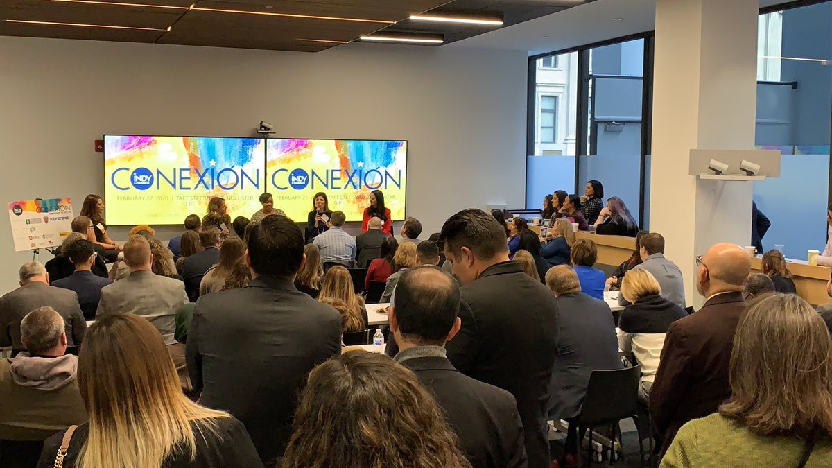 Exciting morning hearing the stories and passions behind these trailblazing women! <a href="/IndyChamber/">Indy Chamber</a> #indychamber #conexionindy