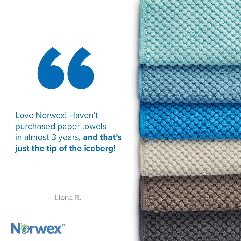 How To Clean Norwex Counter Cloths / Amazon Com Norwex Counter Cloths Marine Teal Sea Mist