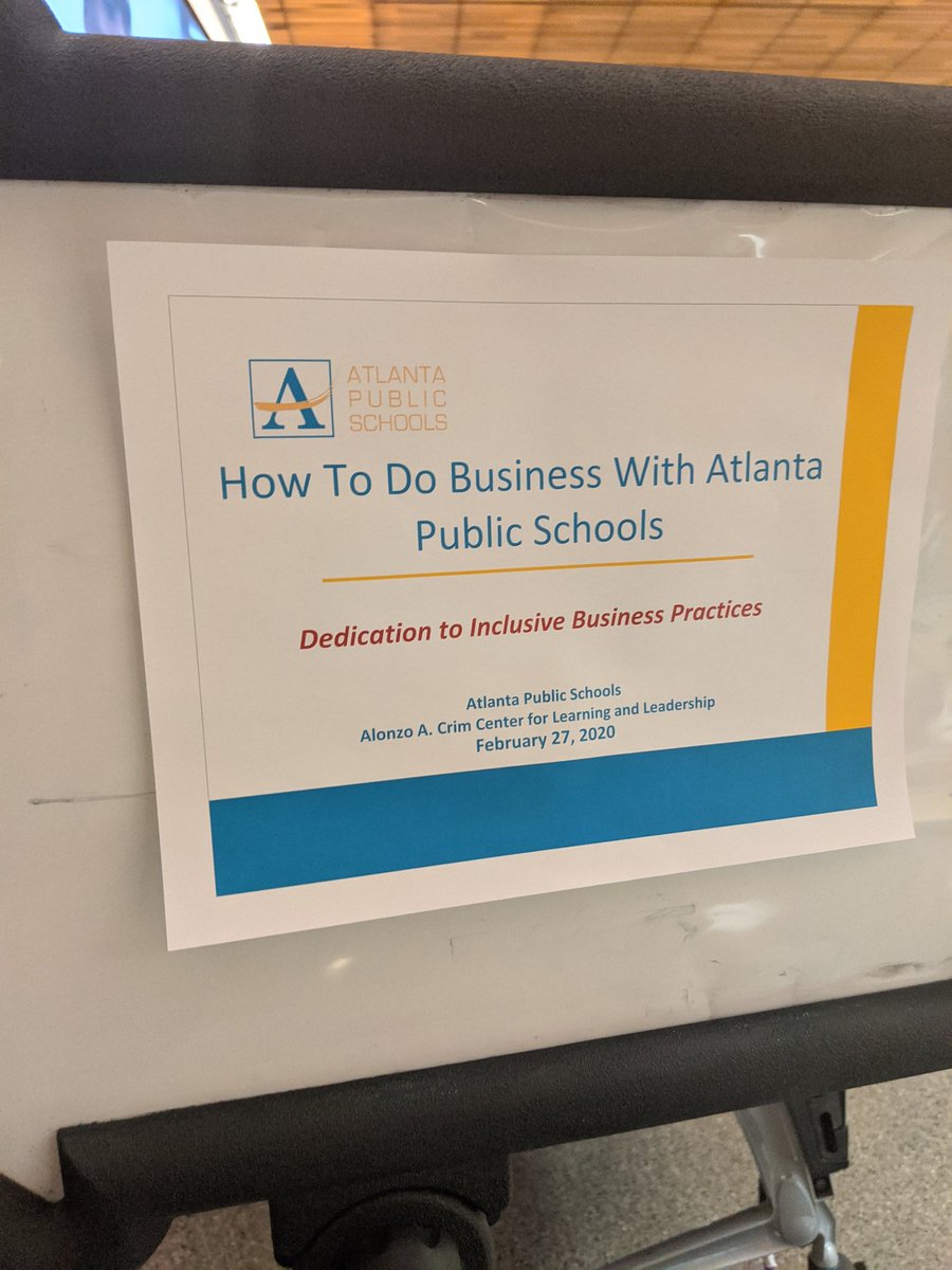 LisaBracken24's tweet photo. Happening now! Feeling inspired by Quentin Oneal! #SupplierDiversity #HTDB @apsupdate @APS_Finance https://t.co/0q9JRhicmb