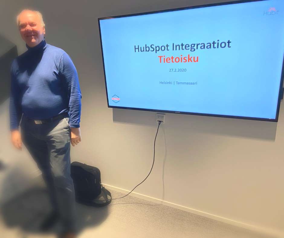 HubitOy's tweet image. Kiitos osallistuneille #hubit-tietoiskut #HubSpot #integraatiot @HubitOy Keväisen kolean aamun lämmin sanoma? Rakenna ekosysteemisi rohkeasti!