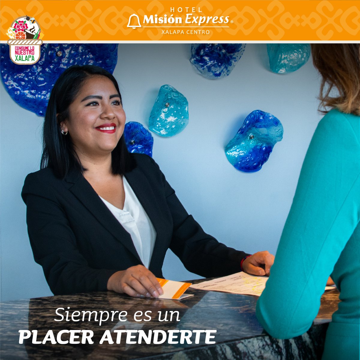 MisionExpressXa's tweet photo. ¡La atención que mereces durante tu hospedaje la encuentras en #MisiónExpress! 

Reservas en 👇
https://t.co/s0Gi1Jz4dN

#Hoteles #Xalapa #Atención https://t.co/7CcPCy4cBC
