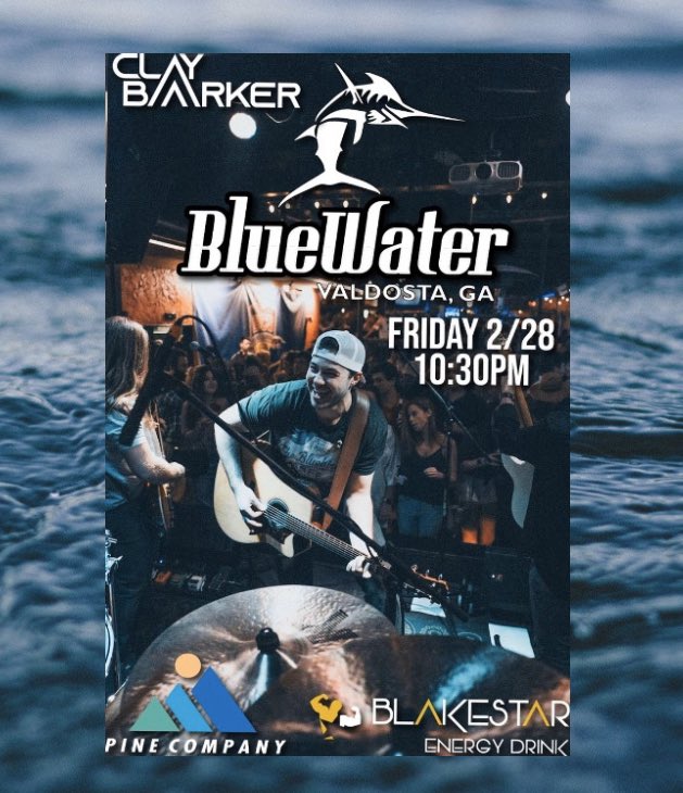 Come hang out and enjoy some great music this Friday with Clay Barker!