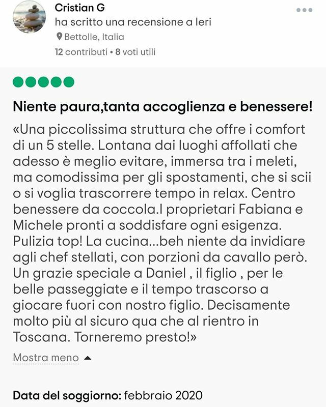 Queste sono le nostre sodisfazioni 
#delnostrolavorofacciamounapassione #trentinodavivere #trentinodascoprire #trentinowow #instatrentino #trentinotravel #trentinodaamare #trentinodagustare #trentinoaltoadige grazie a @goraccicristian