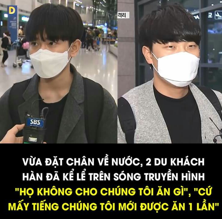 Nann_Hee2104's tweet photo. Hai người nói ra k thấy mâu thuẫn s.  Vừa nói họ k cho chúng tôi ăn gì xong lại nói mấy tiếng họ mới cho ăn 1 lần. Bớt nói dối đi. 
Chúng tôi cần 1 lời xin lỗi. 
#20Kr_YTN_ApologizetoVN https://t.co/BrwcZzRcUx