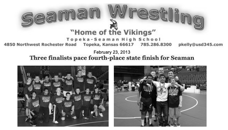 SeamanWrestling's tweet photo. 2019-20 marks the 59th season of Seaman Wrestling. To celebrate the past, we will be bringing you “Throwback Thursday” each week throughout the season… This week, 2012-13, one of the most successful teams in program history. #ComPeteLikePete https://t.co/RBSPNMpYz7