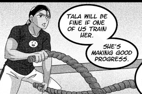 MharzCreative's tweet photo. We get a bit of a glimpse of Tala's opponent in the latest page of CHAMPS! What is your first impression? Let me know in the comments! https://t.co/f6ingqbbzS
#webcomic #comicbook #comic #CHAMPScomic https://t.co/wd9mI044Iq