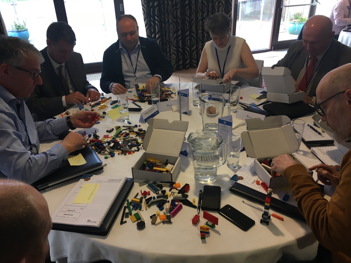 Lego and problem solving #AWbusinessacademy  ... a bit left field, but that’s the route to innovation