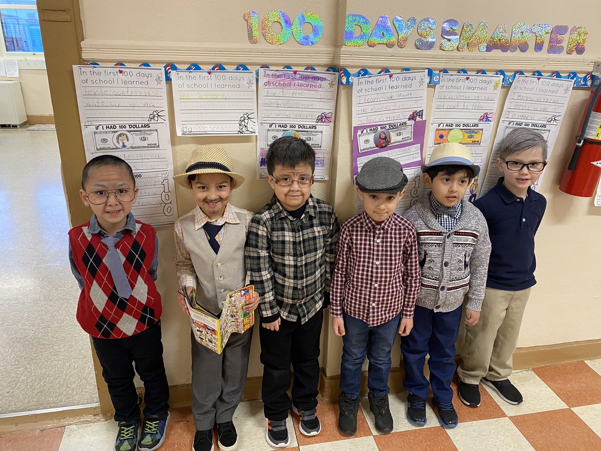 school4_3rd's tweet photo. We are 100 years older and smarter today! https://t.co/8OcJuBwms3