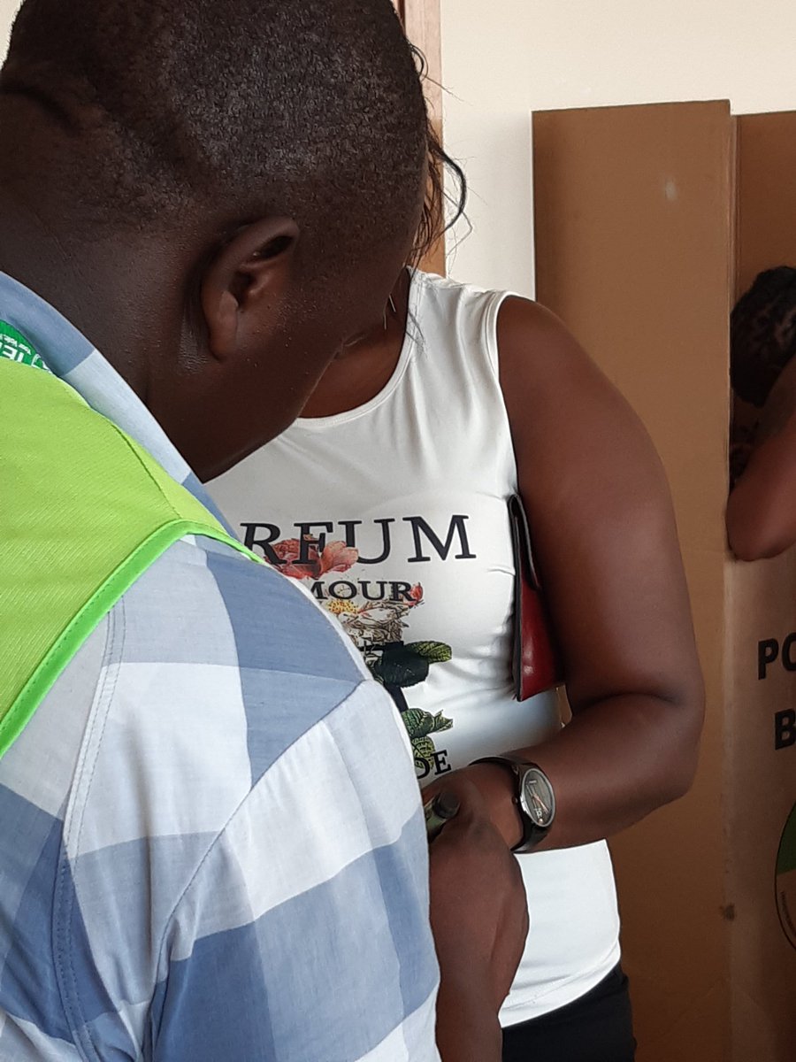 I exercised my civic duty. I voted.