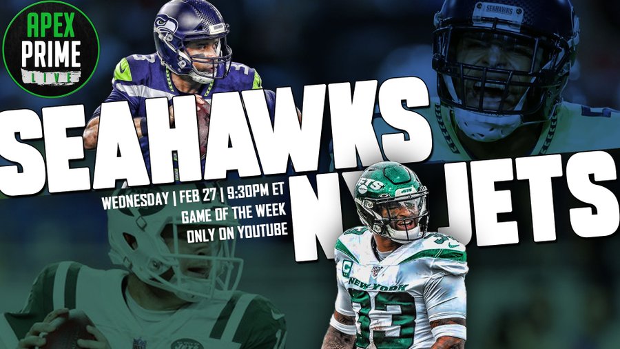 APEX_Madden's tweet photo. Dont miss Apex's GOTW tonight night at 9:30pm, only on youtube!!! Jho0530 and I will be on the call! @leaguecrawler #madden20 #franchisenation #esports #SupportSmallStreamers #nfl #NFLDraft #XboxOne #YouTube #YouTuber https://t.co/28bNtL4GSu