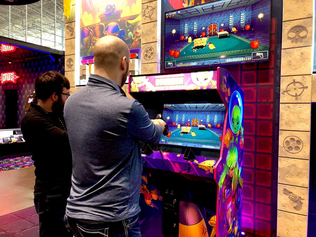 DodgeRollGames's tweet photo. The Gungeonverse booth is locked and loaded for #PAXEast!

Come play Enter the Gungeon, Exit the Gungeon, and the House of the Gundead arcade!

https://t.co/AHdRfzuVXw https://t.co/9WRA0raTu7