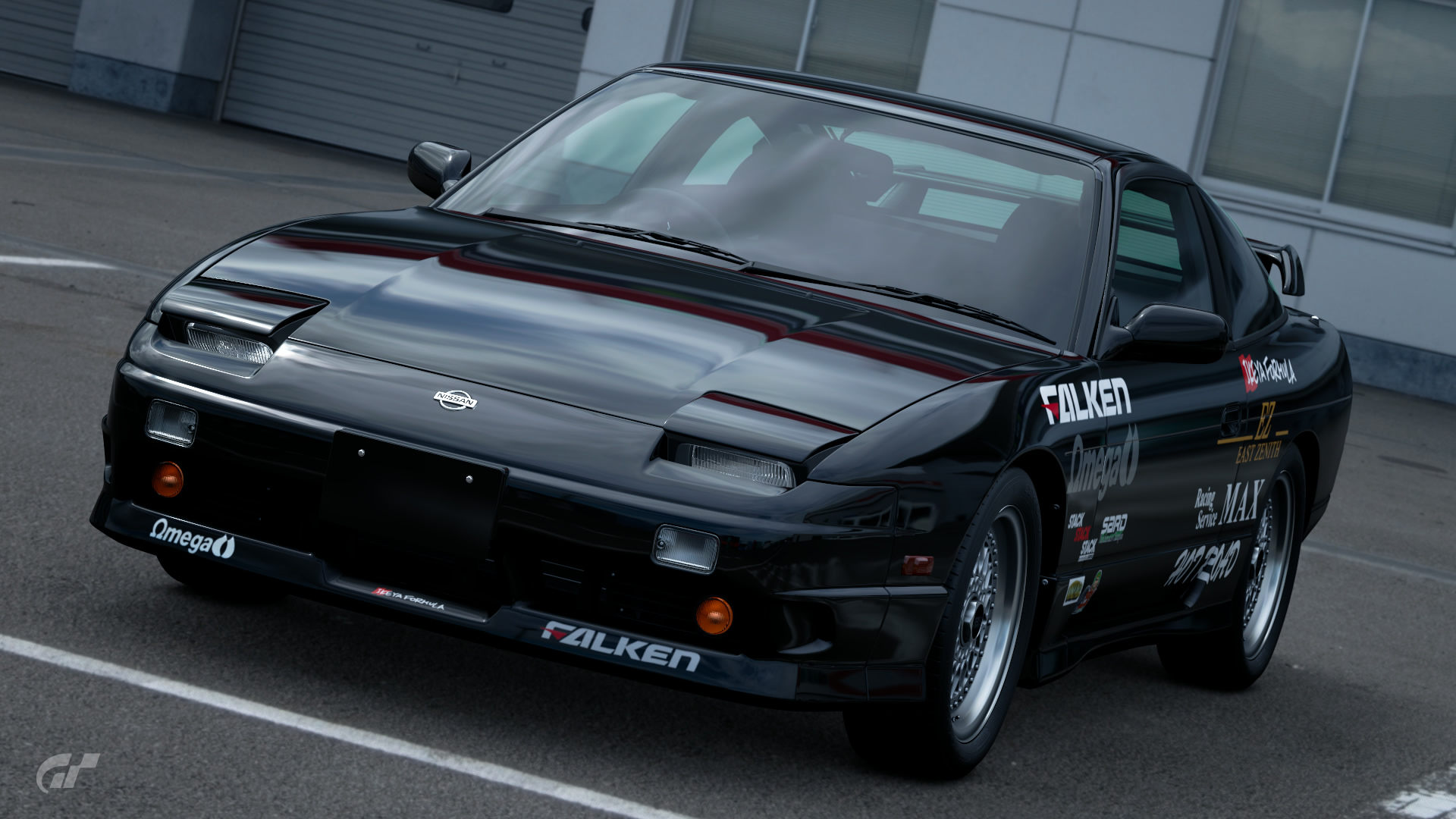 180SX ボディ TRA京都ロケットバニーワイドボディ!日産180SXタイプX＆1.5JZ