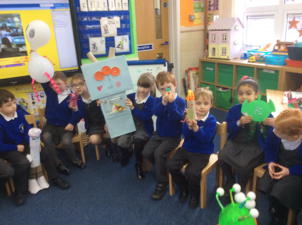 Helsbyhillside's tweet image. We have been finding out how everyone made their aliens