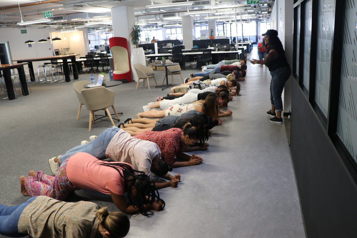 It’s Open Wellness_Week at the Publicis Cape Town Campus! To celebrate all things health &amp; wellness and we’ve been learning about healthy eating habits, mindfulness, stress relief and participating in group activities. 
Healthy us = happy us! 

#Exercise #WeAreMSL #Health