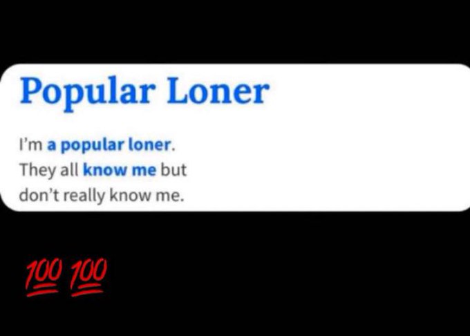 #popular #loner https://t.co/w2FGbsmqGD<a href="/tag/popular"class="tags">#popular</a><a href="/tag/loner"class="tags">#loner</a>